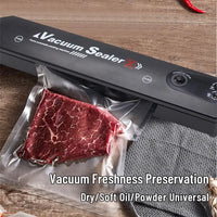 1pc Vacuum Sealer Machine Heat Sealer Film Vacuum Sealing Machine Food Packet Organizer Kitchen Tool