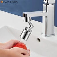 Kitchen Faucet 720 Degrees Rotatable Spout Extension Bubbler Universal Splash Proof Nozzle