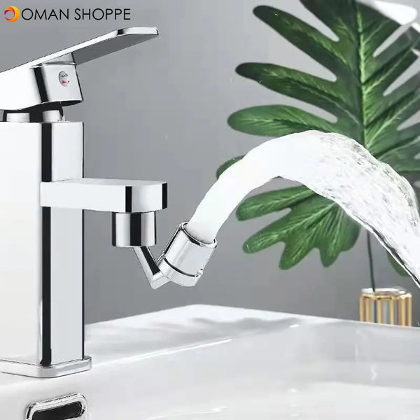 Kitchen Faucet 720 Degrees Rotatable Spout Extension Bubbler Universal Splash Proof Nozzle