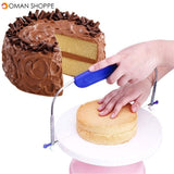 1 pc 34cm Adjustable Cake Slicer Wire Stainless Steel Bread Cake Cutter Leveler Baking Tools Kitchen Baking Tools