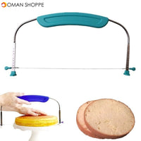 1 pc 34cm Adjustable Cake Slicer Wire Stainless Steel Bread Cake Cutter Leveler Baking Tools Kitchen Baking Tools