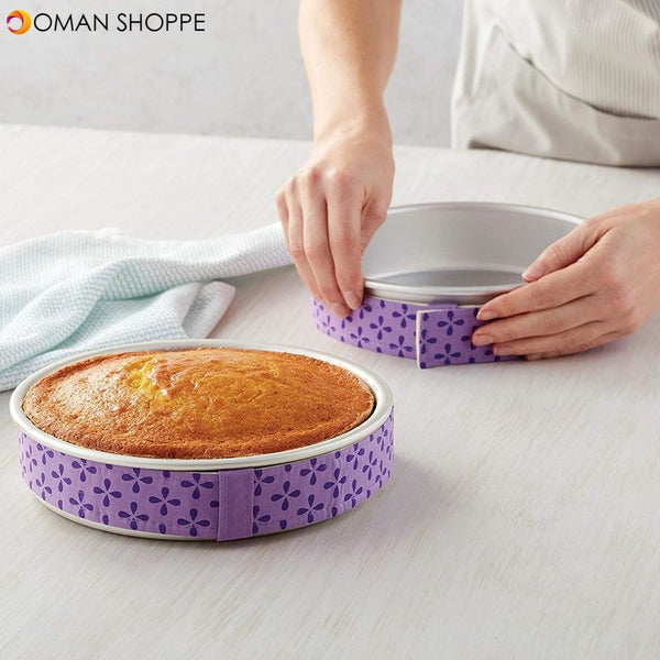 1-Piece Bake Even Strip,Cake Pan Dampen Strips,Super Absorbent Thick Cotton,Cake Strips for Baking,Cake Pan Strips 819