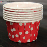 100 PCS Paper Cup Cake Liner Muffin Paper Case Greaseproof Baking Cups