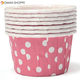 100 PCS Paper Cup Cake Liner Muffin Paper Case Greaseproof Baking Cups