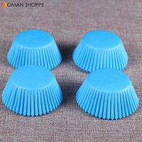 100PCS Muffins Paper Cupcake Wrappers Baking Cups Cases Muffin Boxes Cake Decorating Tools Kitchen Bakeware Dessert Decorator