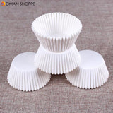 100PCS Muffins Paper Cupcake Wrappers Baking Cups Cases Muffin Boxes Cake Decorating Tools Kitchen Bakeware Dessert Decorator