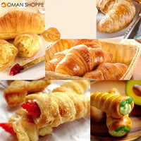 10Pcs Spiral Croissants Molds 