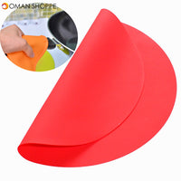 11.8" Silicone Round Baking Mat Oven Microwave Cookie Pizza Pastry Sheet Pizza Mat