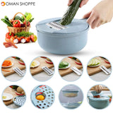 13 Pcs/set Vegetable Slicer Food Grater Cutter Fruit Chopper Peeler Shredder Vegetable Cutter