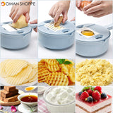 13 Pcs/set Vegetable Slicer Food Grater Cutter Fruit Chopper Peeler Shredder Vegetable Cutter