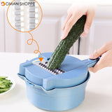 13 Pcs/set Vegetable Slicer Food Grater Cutter Fruit Chopper Peeler Shredder Vegetable Cutter