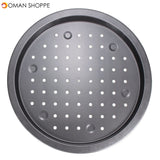 14'' Round Non Stick Carbon Steel Pizza Oven Baking Pans Cake Pie Dish Mold Tray