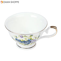 15pcs Fine Bone China Pottery Porcelain Elegant Coffee Tea Pot Cup Set Gifts