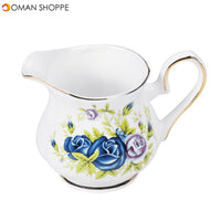 15pcs Fine Bone China Pottery Porcelain Elegant Coffee Tea Pot Cup Set Gifts