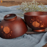 1PC Japanese Style Wooden Bowl-For Kids