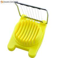 1PC Stainless Steel Cut Egg Slicer Sectioner Cutter Mold Multifunction Eggs Splitter Cutter Kitchen Tools Egg Tool