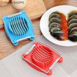 1PC Stainless Steel Cut Egg Slicer Sectioner Cutter Mold Multifunction Eggs Splitter Cutter Kitchen Tools Egg Tool