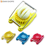 1PC Stainless Steel Cut Egg Slicer Sectioner Cutter Mold Multifunction Eggs Splitter Cutter Kitchen Tools Egg Tool