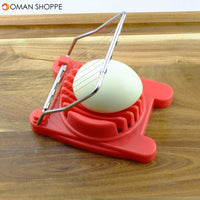 1PC Stainless Steel Cut Egg Slicer Sectioner Cutter Mold Multifunction Eggs Splitter Cutter Kitchen Tools Egg Tool