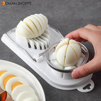 2 In1 Multifunction Egg Slicers 304 Stainless Steel Egg Cutter Wire Kitchen Accessories Slicing Gadgets Cooking Tools