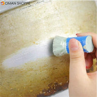 Honana 2 Pcs Magic Stainless Steel Cleaning Brush Stick Metal Rust Remover Kitchen Cleaning Tools