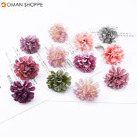 20 Pieces Carnation Wedding flower head Christmas Decor Artificial Flowers