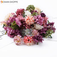 20 Pieces Carnation Wedding flower head Christmas Decor Artificial Flowers