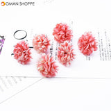 20 Pieces Carnation Wedding flower head Christmas Decor Artificial Flowers