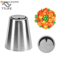 24 Style Russian Tulip Icing Piping Nozzles Stainless Steel Flower Cream Pastry Tips Nozzles Cupcake Cake Decorating Tools