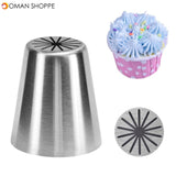 24 Style Russian Tulip Icing Piping Nozzles Stainless Steel Flower Cream Pastry Tips Nozzles Cupcake Cake Decorating Tools