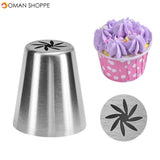 24 Style Russian Tulip Icing Piping Nozzles Stainless Steel Flower Cream Pastry Tips Nozzles Cupcake Cake Decorating Tools