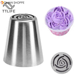 24 Style Russian Tulip Icing Piping Nozzles Stainless Steel Flower Cream Pastry Tips Nozzles Cupcake Cake Decorating Tools