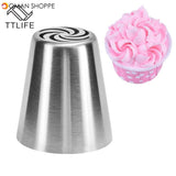 24 Style Russian Tulip Icing Piping Nozzles Stainless Steel Flower Cream Pastry Tips Nozzles Cupcake Cake Decorating Tools