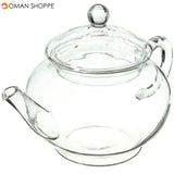 250ml 8.5oz Glass Teapot Heat Resistant Tea Kettle