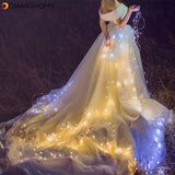 2M 5M 10M LED String Lights Waterproof 3 modes Flash Fairy Lights Holiday Garland For Christmas Wedding Party Decoration