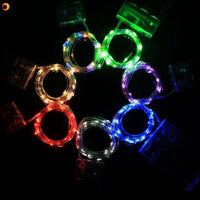 2M 5M 10M LED String Lights Waterproof 3 modes Flash Fairy Lights Holiday Garland For Christmas Wedding Party Decoration