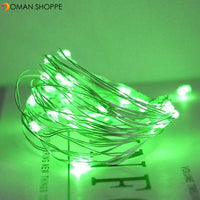 2M 5M 10M LED String Lights Waterproof 3 modes Flash Fairy Lights Holiday Garland For Christmas Wedding Party Decoration