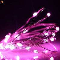 2M 5M 10M LED String Lights Waterproof 3 modes Flash Fairy Lights Holiday Garland For Christmas Wedding Party Decoration