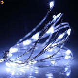 2M 5M 10M LED String Lights Waterproof 3 modes Flash Fairy Lights Holiday Garland For Christmas Wedding Party Decoration