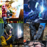 2pcs Barbecue Gloves High Temperature Double Insulated Kitchen Microwave Oven Baking Outdoor BBQ Heat Resistant  Hand Safety Welding Gloves Cooking Glove