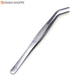 2pcs Stainless Steel Tea Tweezers Kungfu Tea Clamp Tool