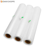 3 Rolls/Lot Kitchen Food Vacuum Bag Storage Bags Photo Preserver For Vacuum Sealer 28cm x 500cm