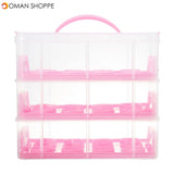 3 Tier 36PCS Locking Cupcake Holder Carrier Container Kitchen Storage Container