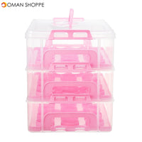 3 Tier 36PCS Locking Cupcake Holder Carrier Container Kitchen Storage Container