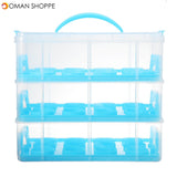 3 Tier 36PCS Locking Cupcake Holder Carrier Container Kitchen Storage Container