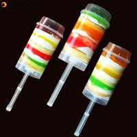 30 Pcs Cakes Dessert Push Up Containers Shooter for Party Use Fondant Cake Ice Cream Size: 17 x 5.5 cms