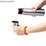 350/500/750/1000ml Stainless Vacuum Cup Bottle Maintain Warm Travel Home Storage Warm Water Bottle