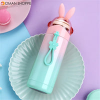 350ML Mini Vacuum Mug Cute Kid Thermos Stainless Steel Hot Water Bottle Travel Cup New Water Bottle