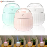 380ML Ultrasonic Humidifier Air Purifier Aroma Diffuser Room Nebulizer LED Lamp