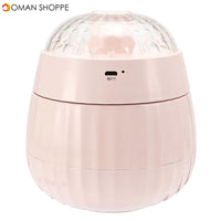 380ML Ultrasonic Humidifier Air Purifier Aroma Diffuser Room Nebulizer LED Lamp